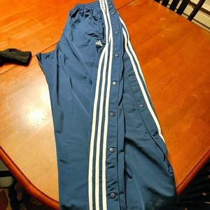 Adidas tear away pants